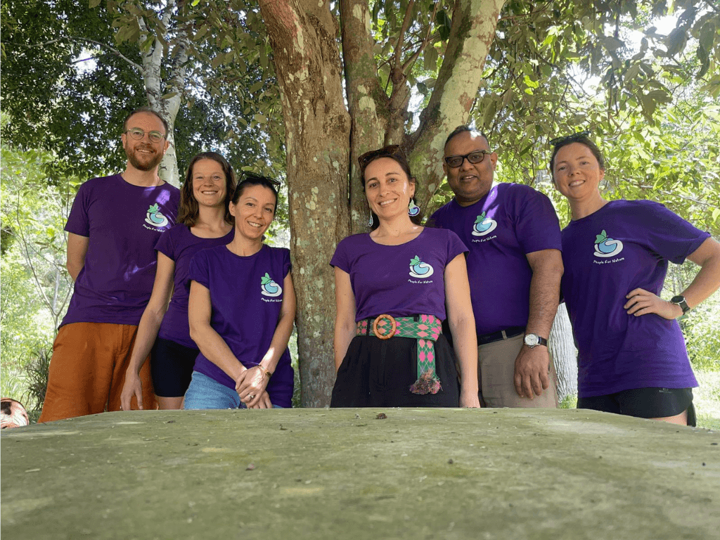 The People For Nature team together outdoors