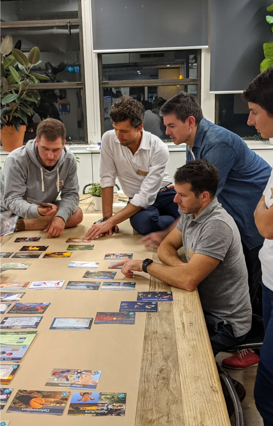 Volunteers in workshop