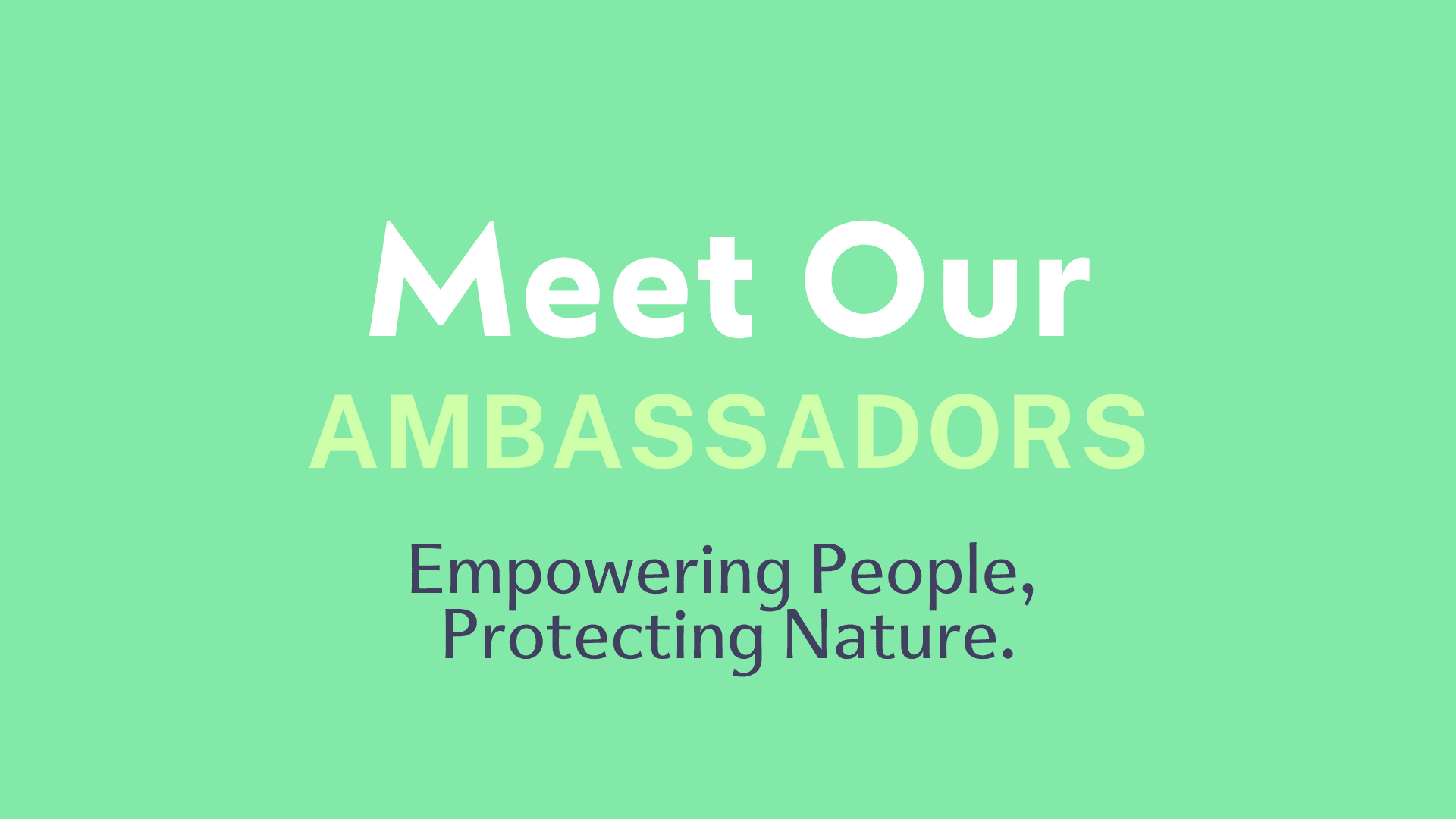 Meet our ambassadors: Jonathan Handschuh