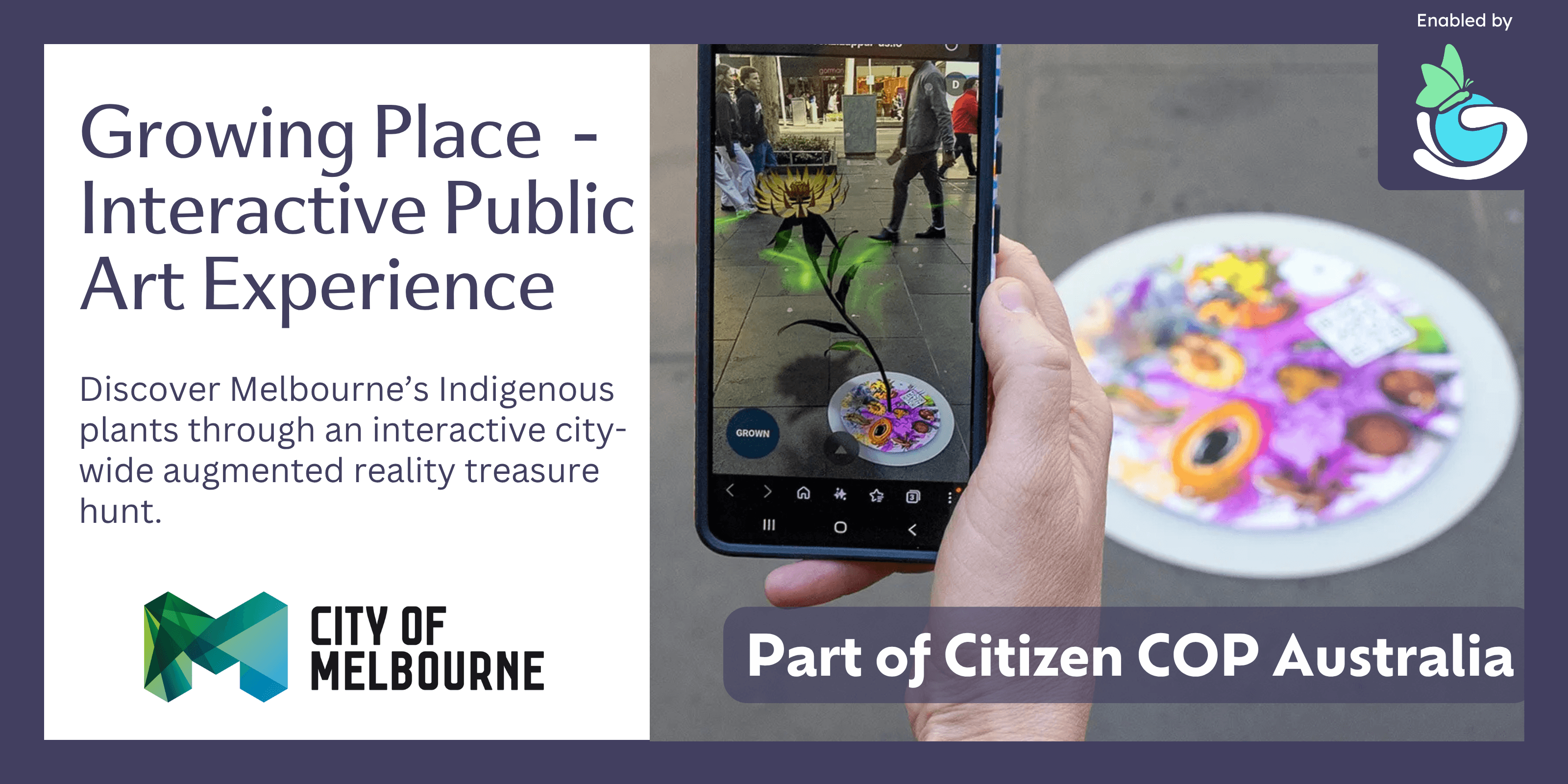 Growing Place - Interactive Public Art Experience Melbourne - Citizen COP 2026