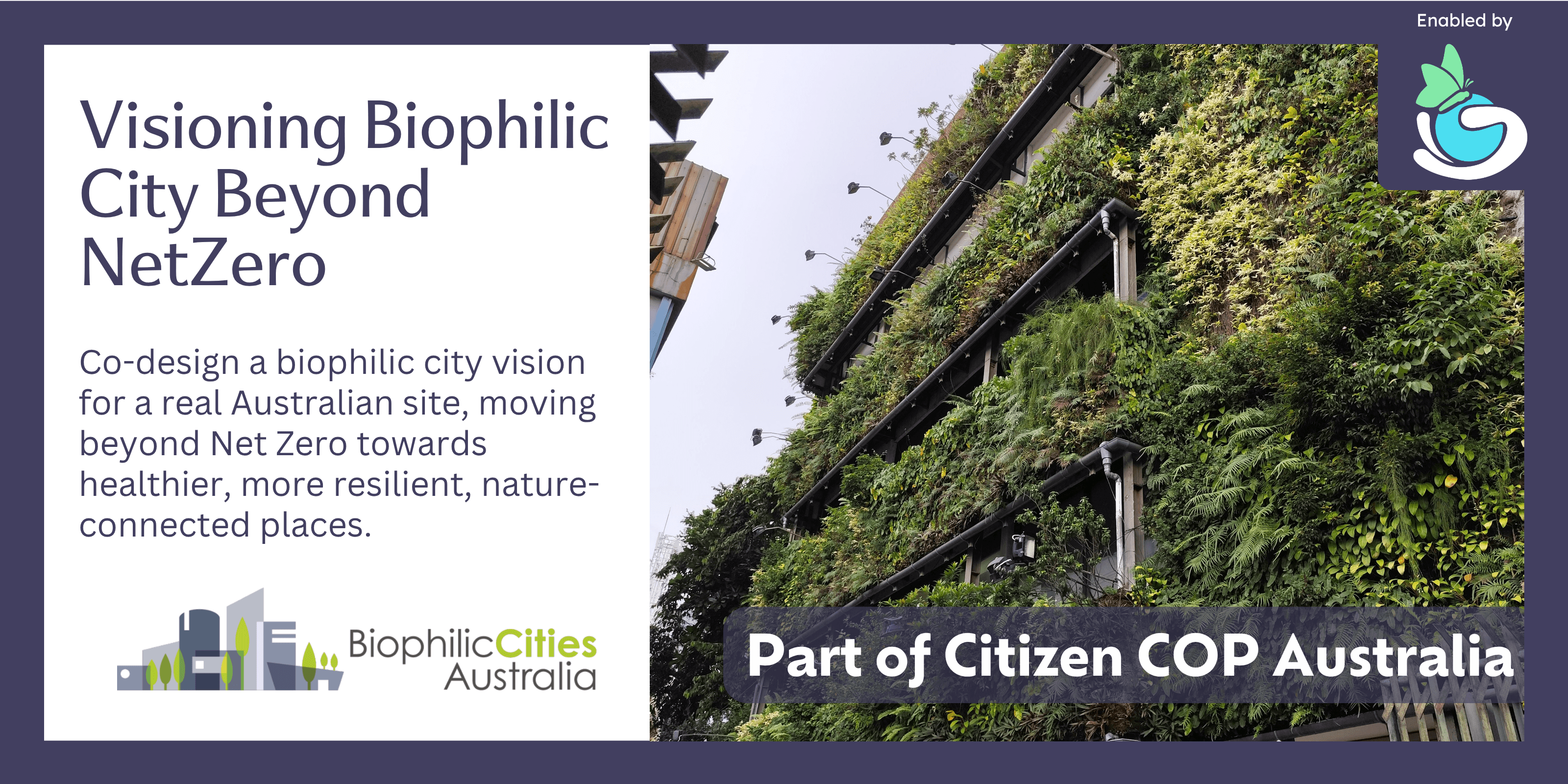 Visioning Biophilic City Beyond NetZero Sydney - Citizen COP 2026