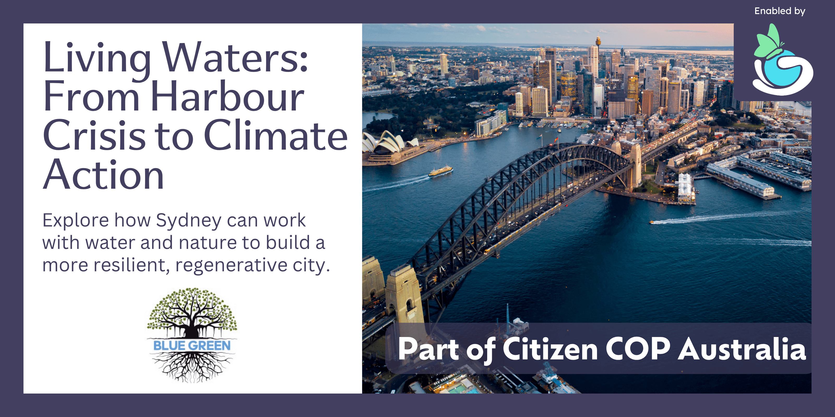 Living Waters: From Harbour Crisis to Climate Action - Sydney - Citizen COP 2026
